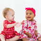 Hearts & Hugs 3/4 Sleeve Twirl Bodysuit