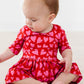 Hearts & Hugs 3/4 Sleeve Twirl Bodysuit