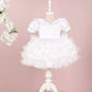 Helena White Party Dress