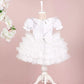 Helena White Party Dress