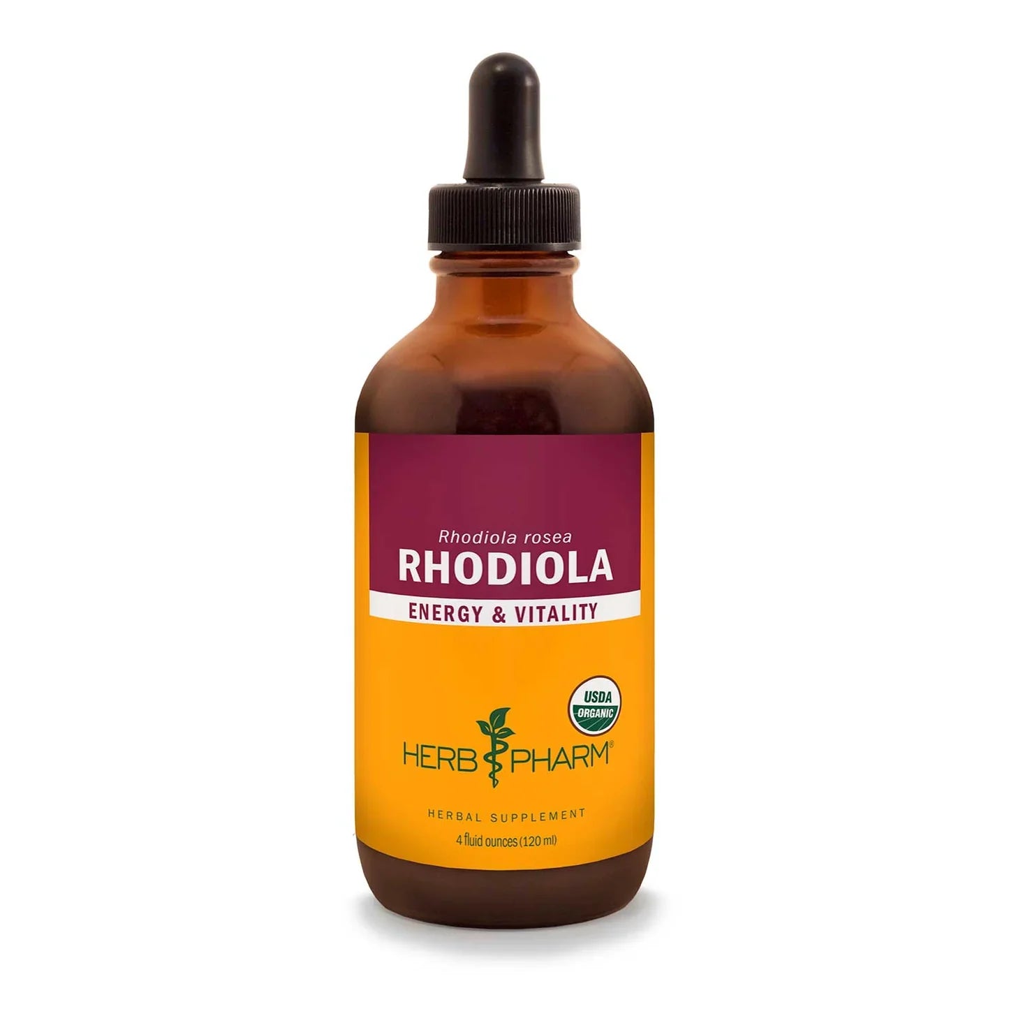 Herb Pharm Rhodiola Whole Root Extract - 4 oz