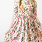 Holly Jolly Christmas 3/4 Sleeve Pocket Twirl Dress