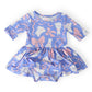 Hop, Skip & Twirl 3/4 Sleeve Twirl Bodysuit