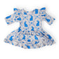 Hop 'til You Drop 3/4 Sleeve Twirl Flutter Bodysuit
