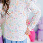 Hoppy Easter L/S Ruffle Tee