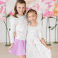 Hoppy Easter Smocked Ruffle Dress