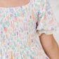 Hoppy Easter Smocked Ruffle Dress
