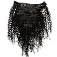 Kinky Curly Clip-In 100% Human Hair Extensions
