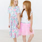 Hydrangea S/S Pocket Twirl Dress
