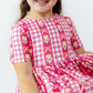 I Love You Tulip Much S/S Pocket Twirl Dress