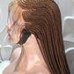 Cornrow Braid Wig - 13x4 Lace Frontal Auburn - Phyllis