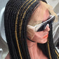 Cornrow Braid Wig - 13x4 Lace Frontal - Emma