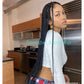 Shade Knotless Braid Wig, Full Lace, Color 1, Glueless, Scalp-Looking (Erica)