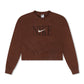 Nike Womens Sportswear Phoenix Fleece - Fauna Brown/Pale Ivory
