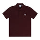 Lacoste Signature Print Polo Shirt - Bordeaux