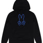Psycho Bunny Walter Hoodie - Black