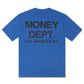 Money Dept. Los Angeles Heavyweight Tee - Blue/Black