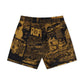 Trnchs Palestry Shorts - Yellow/Black