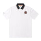 Malbon Fairway Oakwood Polo - White