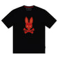 Psycho Bunny Wellington Graphic Tee - Black