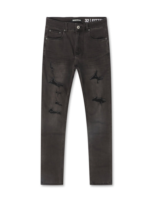 Serenede Shadow 33 Skinny Jeans - Coal
