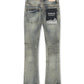 Valabasas Fax Stacked Jeans - Light Blue Washed