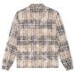 Rebel Denim Rhinestone Flannel - Grey