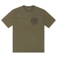 Money Dept. Vintage Old English Tee - Olive/Black