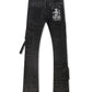 Vicious Denim All Over Rhinestone Jeans - Black