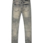 Serenede Gunmetal Slim Jeans - Metal