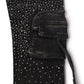 Vicious Denim All Over Rhinestone Jeans - Black