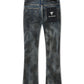Valabasas Tagged Stacked Denim - Dirty Blue