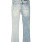 Melee Hannibal Stacked Jean - Split Blue Wash