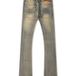 Frost Originals All Over Rhinestone Stacked Jean - Dirt Wash