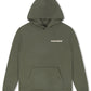 Warsaint Dual Logo Hoodie - Olive Green