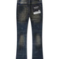 Valabasas Bricks Stacked Denim - Dirty Blue