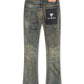 Valabasas Rugged Stacked Jeans - Vintage Blue