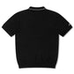 Malbon Crest Knit Polo - Black