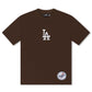Pro Standard La Dodgers Wingspan Drop Shoulder Tee - Brown
