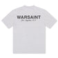 Warsaint Script Tee - Heather Grey