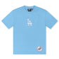 Pro Standard La Dodgers Wingspan Drop Shoulder Tee - University Blue