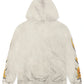 Majestik Mens Skull Tapestry Hoodie - Off White