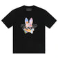 Psycho Bunny Milos Graphic Tee - Black