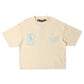 Gala Original Fantasy Cropped Tee - Cream