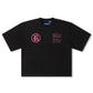 Rebel Denim Developmental Saints Cropped Tee - Black