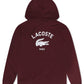 Lacoste Logo Hoodie - Burgundy
