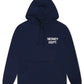 Money Dept. Print Hoodie - Navy/White