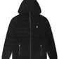 Psycho Bunny Mens Humphrey Hooded Puffer Jacket - Black