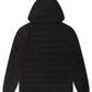 Psycho Bunny Mens Humphrey Hooded Puffer Jacket - Black