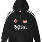 Red Letters x Cam Newton Rhinestone Hoodie - Black